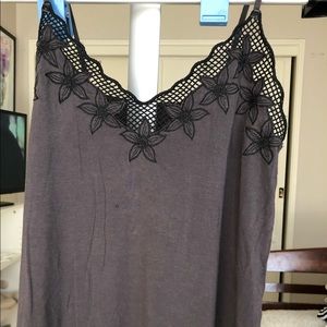 Cami with flower detail